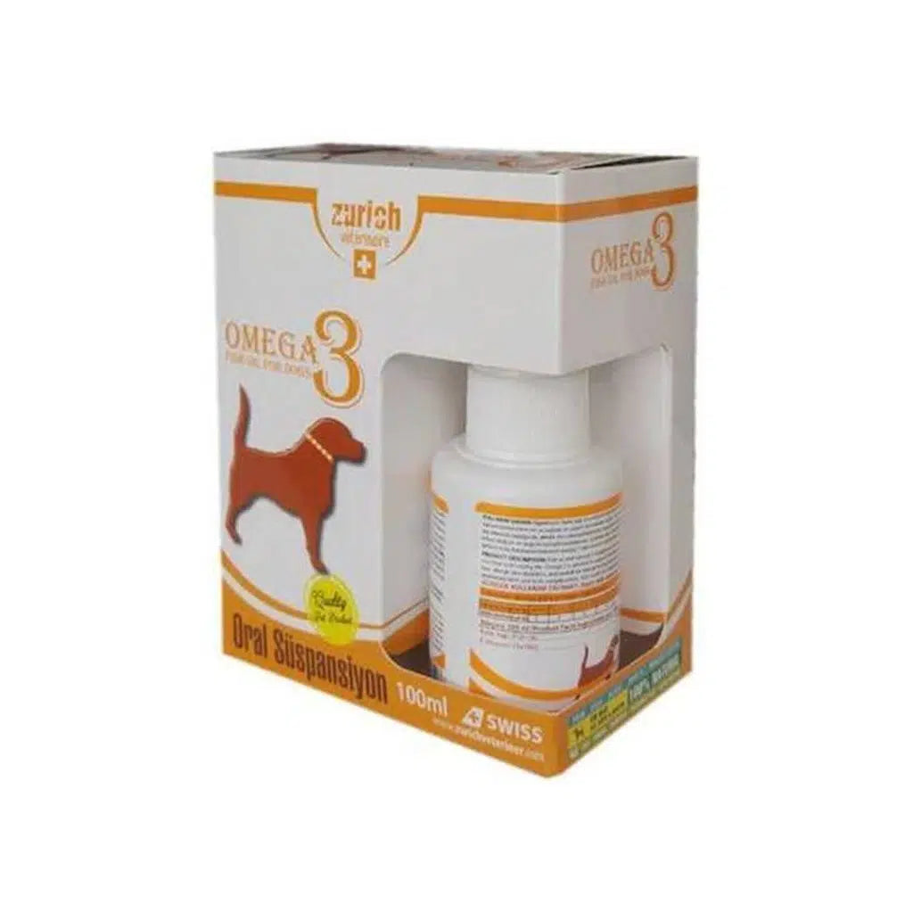 Zurich Dog Salmon Oil Omega-3 Skin & Coat Support 100 ml