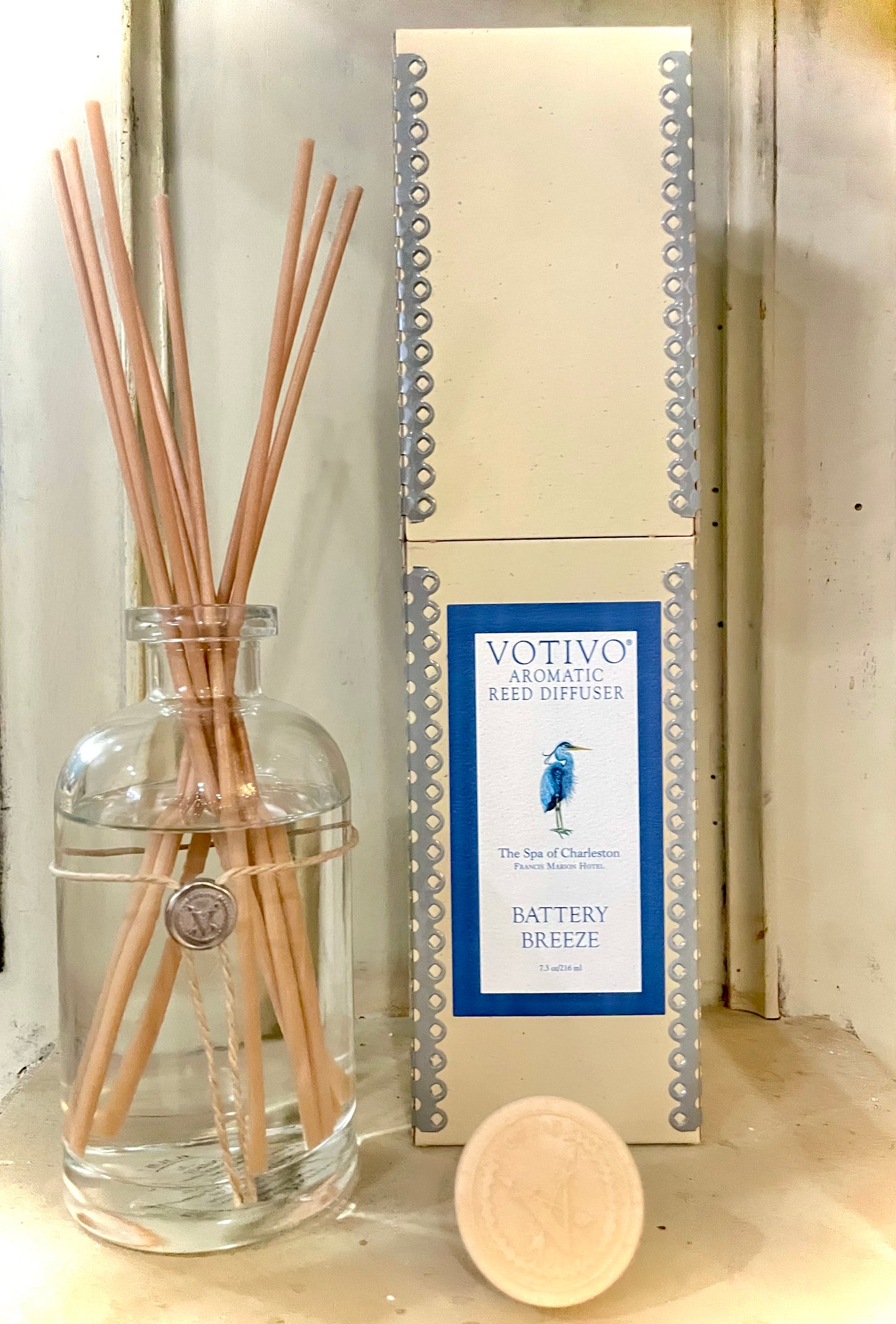 Votivo Battery Breeze Diffuser - Exclusive to The Spa of Charleston