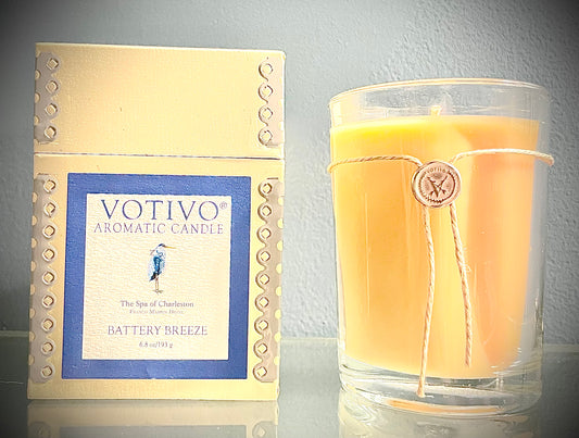 Votivo Battery Breeze - Exclusive to The Spa of Charleston