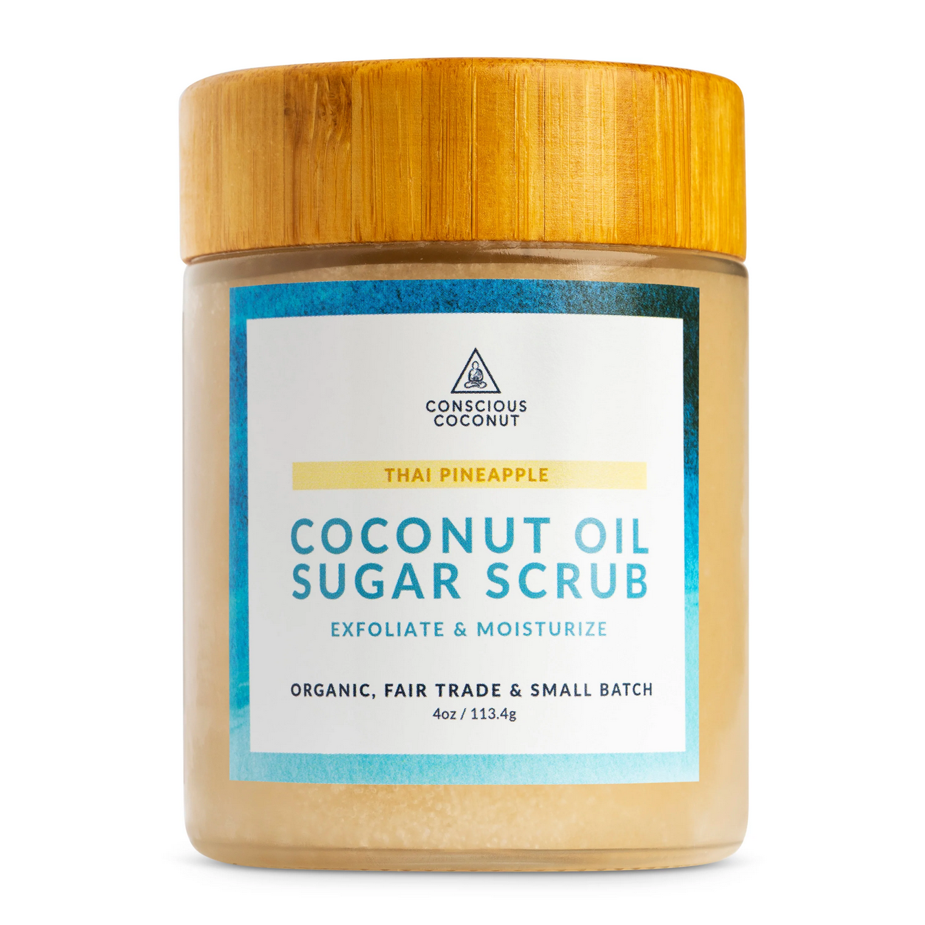 Concious Coconut Thai Pineapple Coconut Oil Sugar Scrub