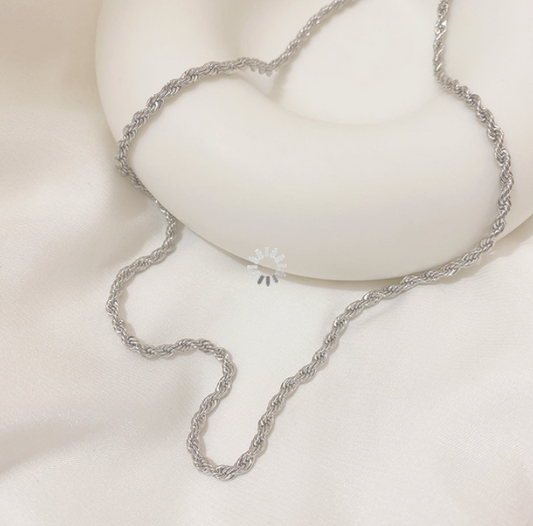 Silver Choker Necklace