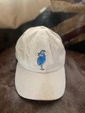 Corduroy Khaki The Spa of Charleston Embroidered Great Blue Heron Baseball Cap