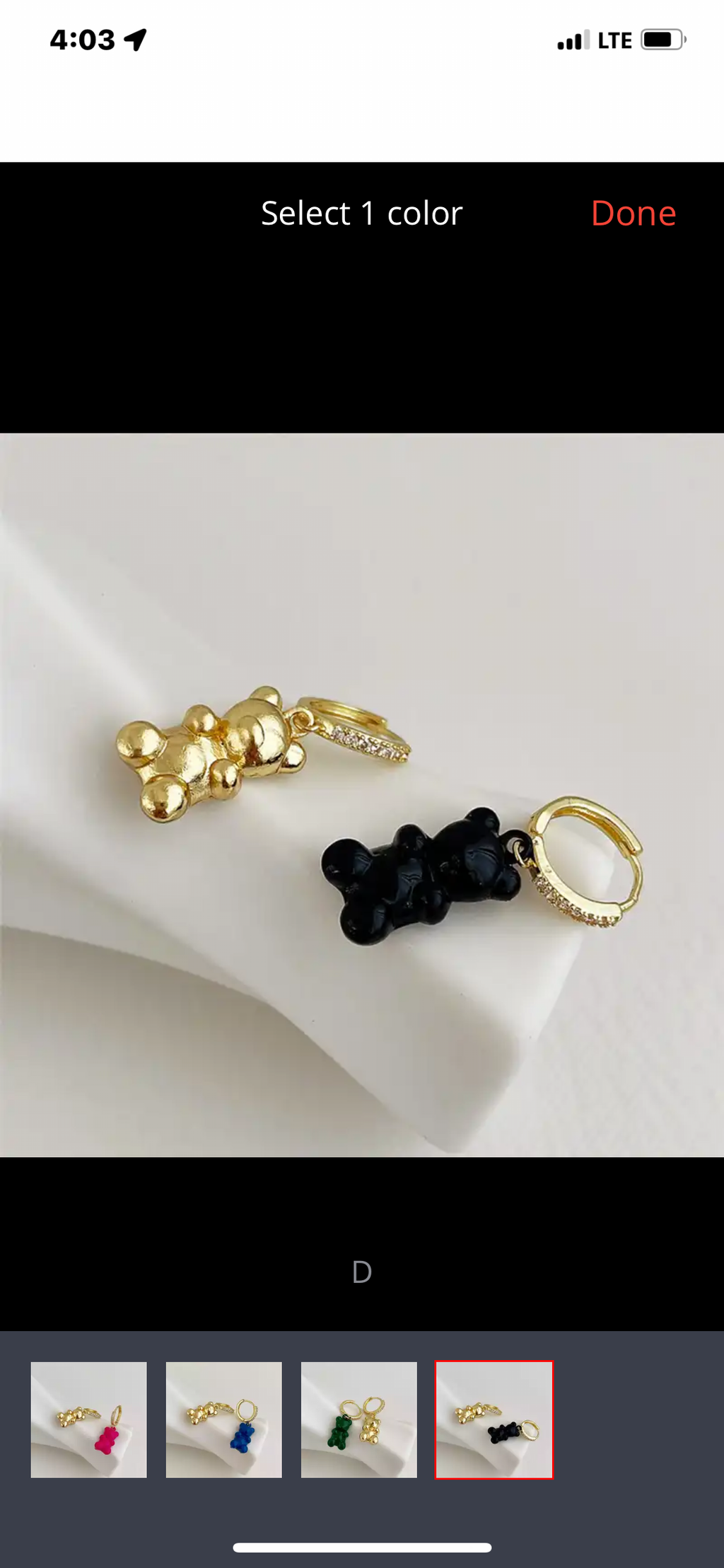 Gummy Bear Earrings