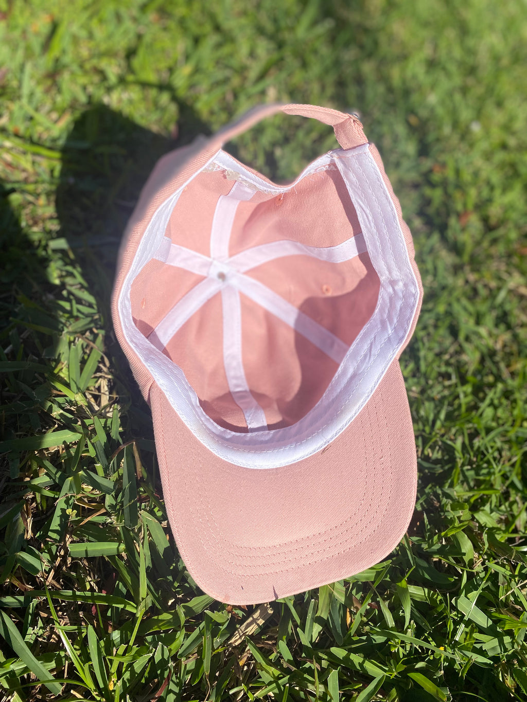 Pink The Spa of Charleston Embroidered Great Embroidered Heron Baseball Cap