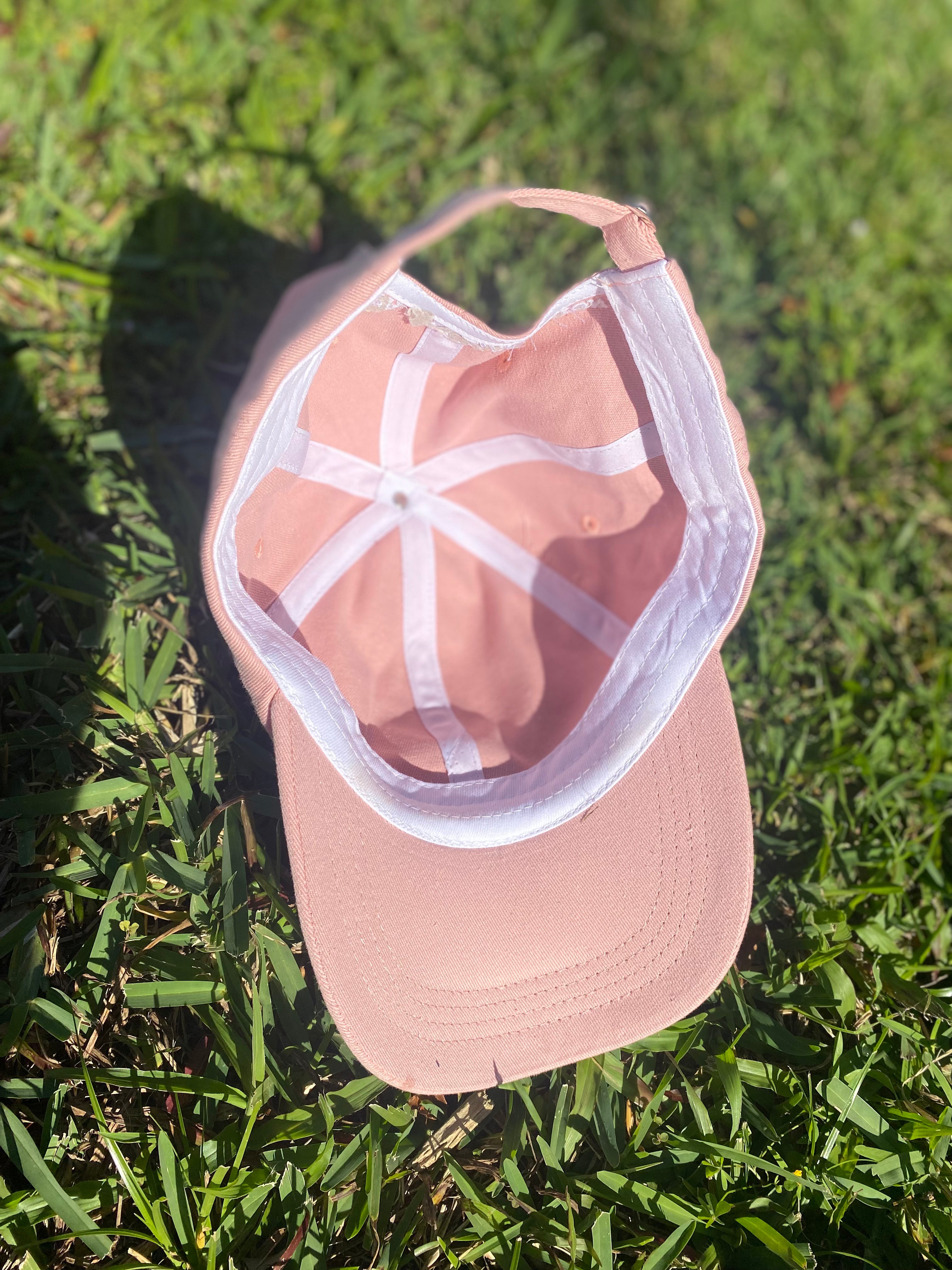 Pink The Spa of Charleston Embroidered Great Embroidered Heron Baseball Cap