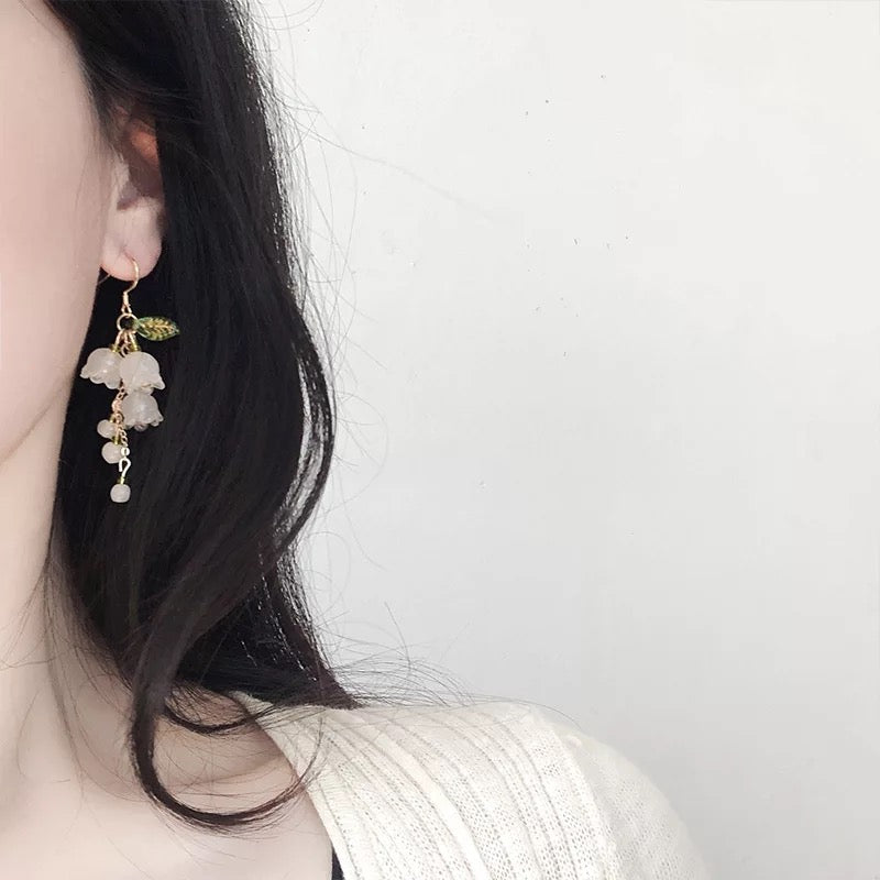 Lily of the Valley Dangling Earrings