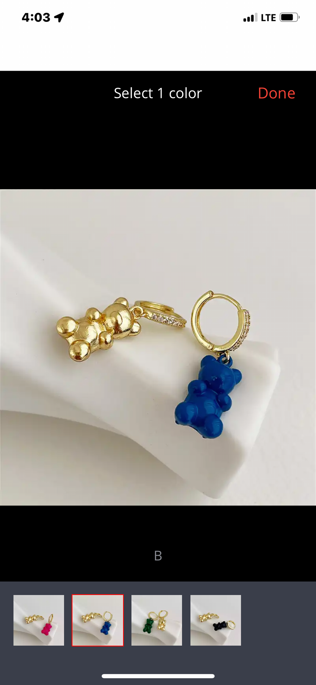 Gummy Bear Earrings