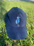 Corduroy Navy The Spa of Charleston Great Blue Heron Baseball Cap