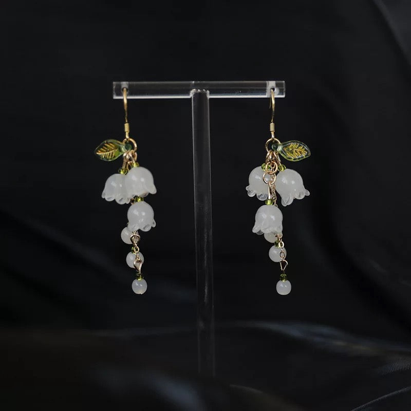 Lily of the Valley Dangling Earrings